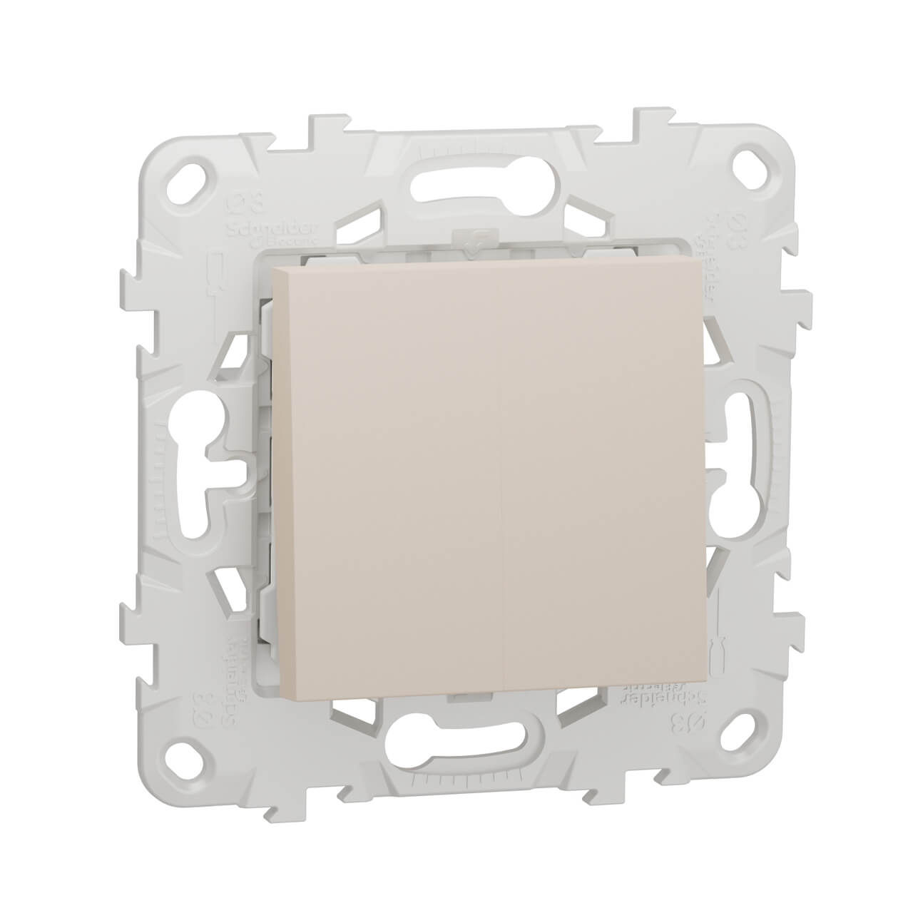 

Переключатель Schneider Electric, Бежевый, NU521344 Unica New