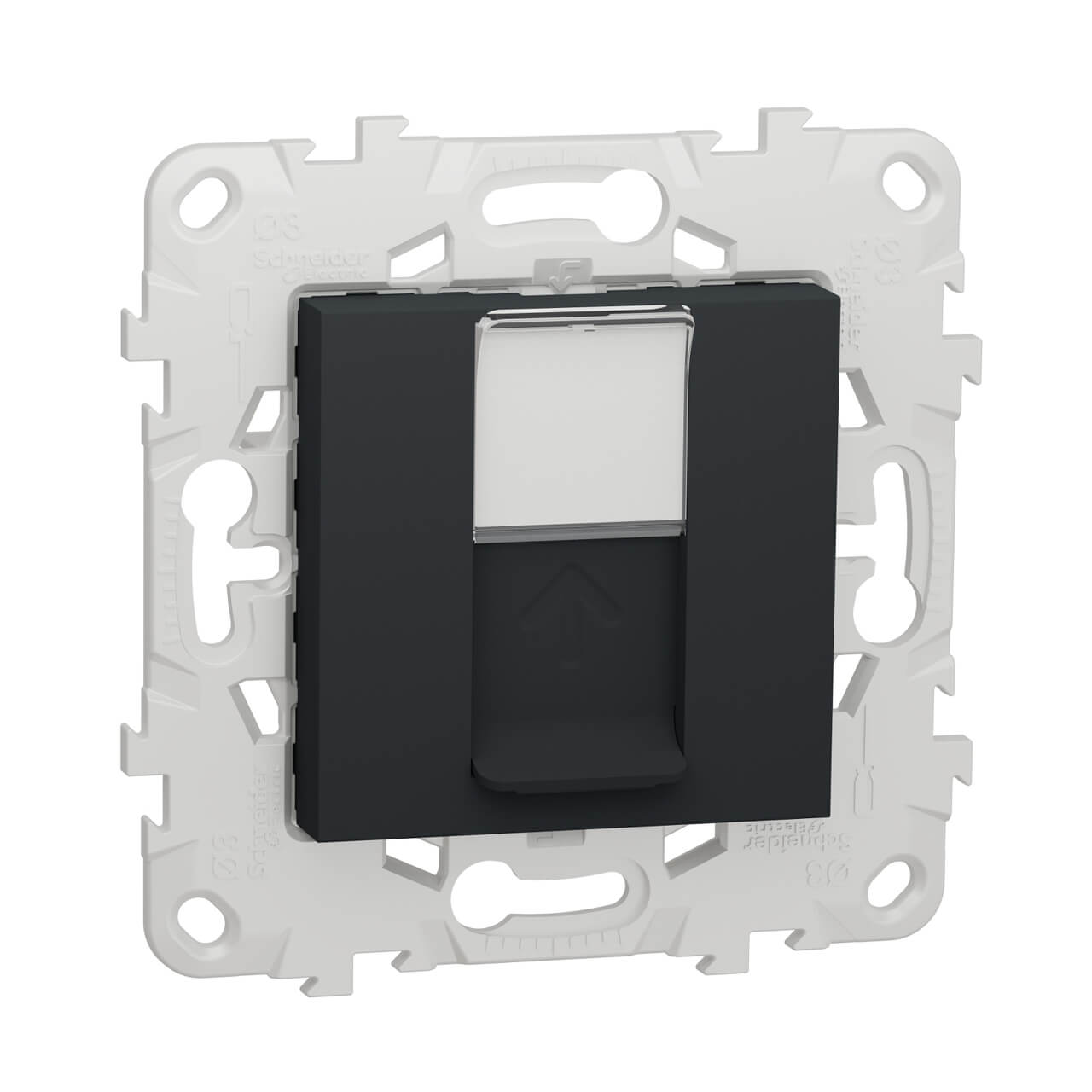 

Лицевая панель Schneider Electric, Антрацит, NU546154 Unica New