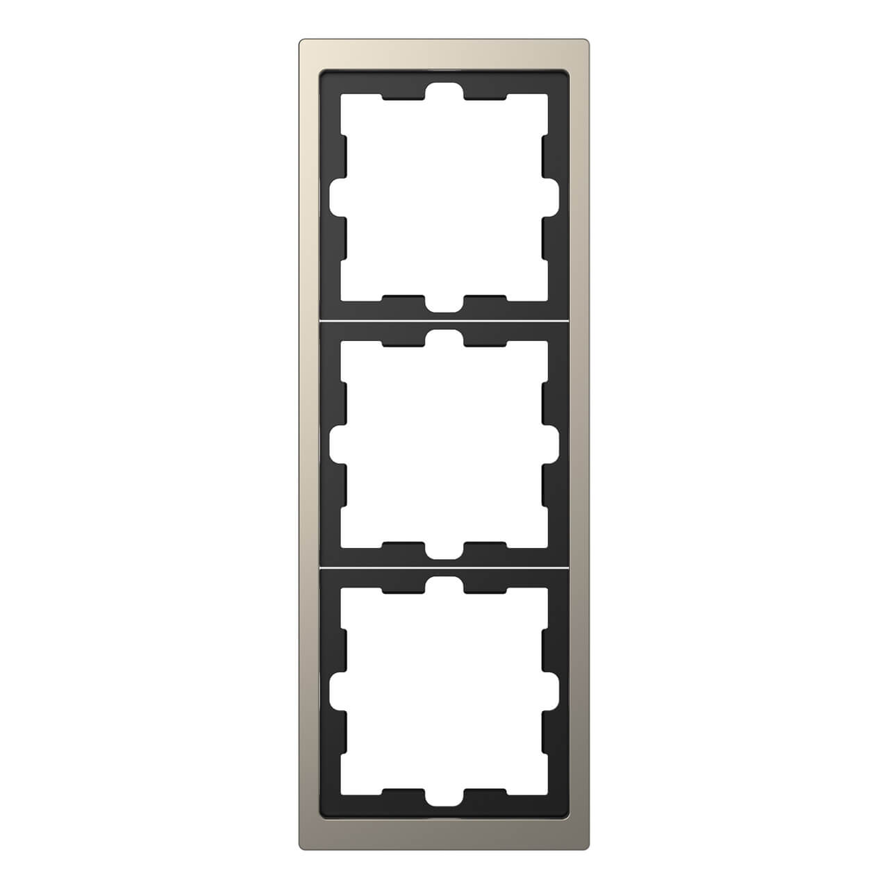 

Рамка Schneider Electric, Никель, MTN4030-6550 Merten D-Life