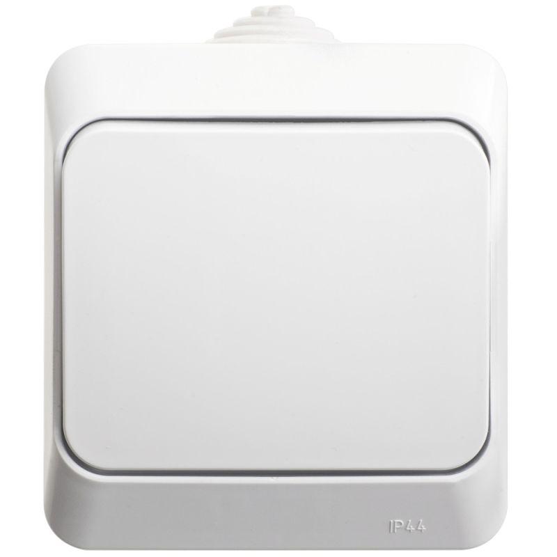 

Переключатель одноклавишный проходной Schneider Electric Этюд 10A 250V белый BA10-046B, BA10-046B Этюд