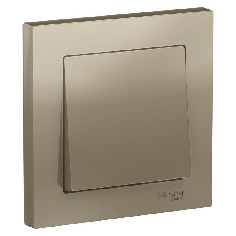 

Выключатель одноклавишный Schneider Electric AtlasDesign 10A 250V шампань ATN000512, ATN000512 AtlasDesign