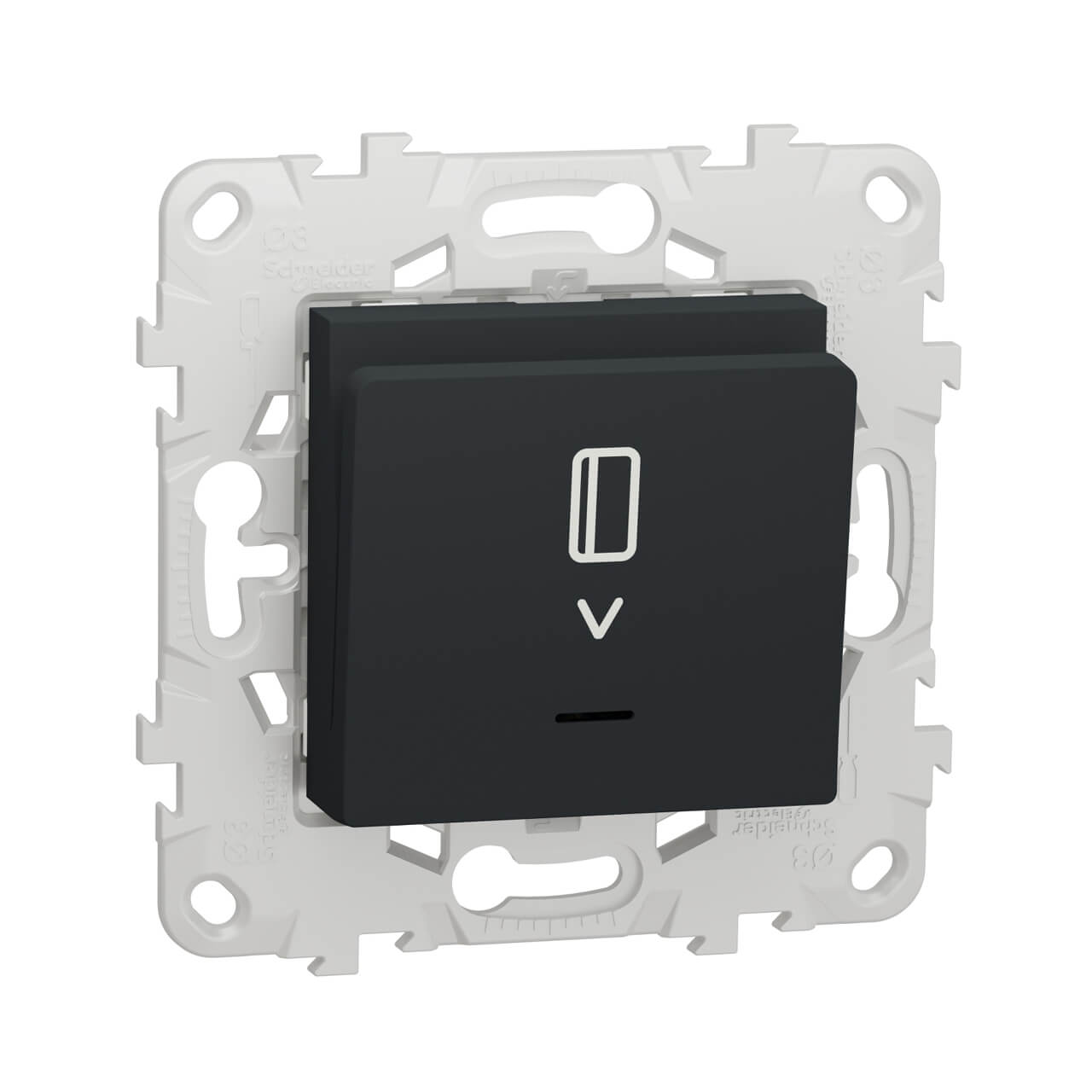

Выключатель Schneider Electric, Антрацит, NU528354 Unica New