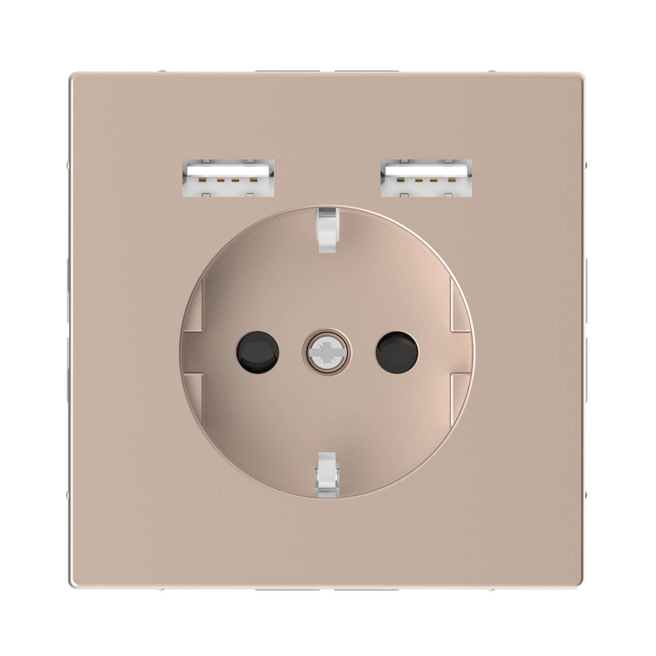 

Розетка Schneider Electric, Шампань, MTN2366-6051 Merten D-Life