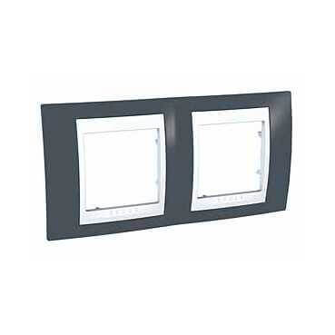 

Рамка Schneider Electric, Серый, MGU6.004.877 Unica Хамелеон (Подходит под механизмы Unica, Хамелеон, Quadro)