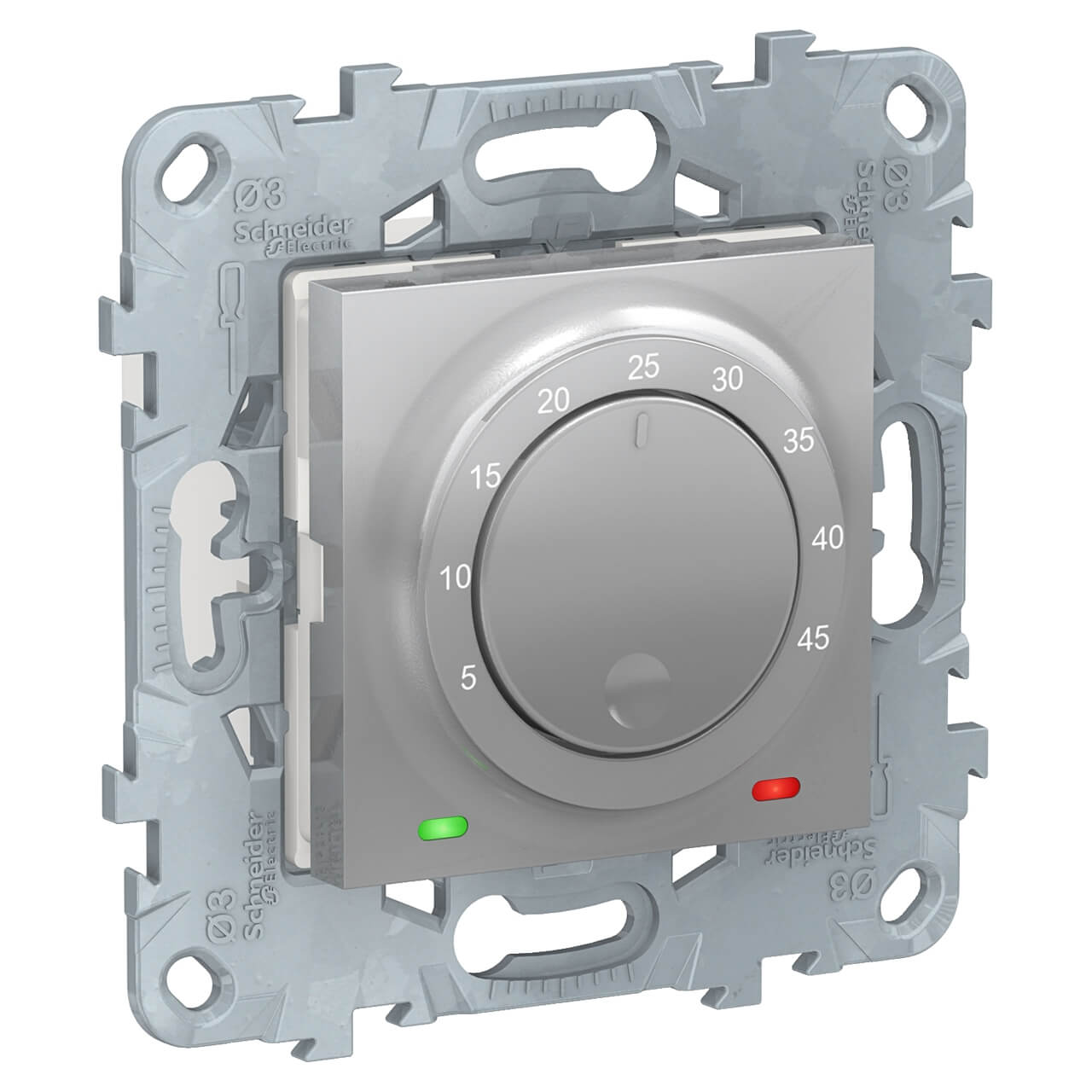 

Термостат Schneider Electric, Серый, NU550330 Unica New