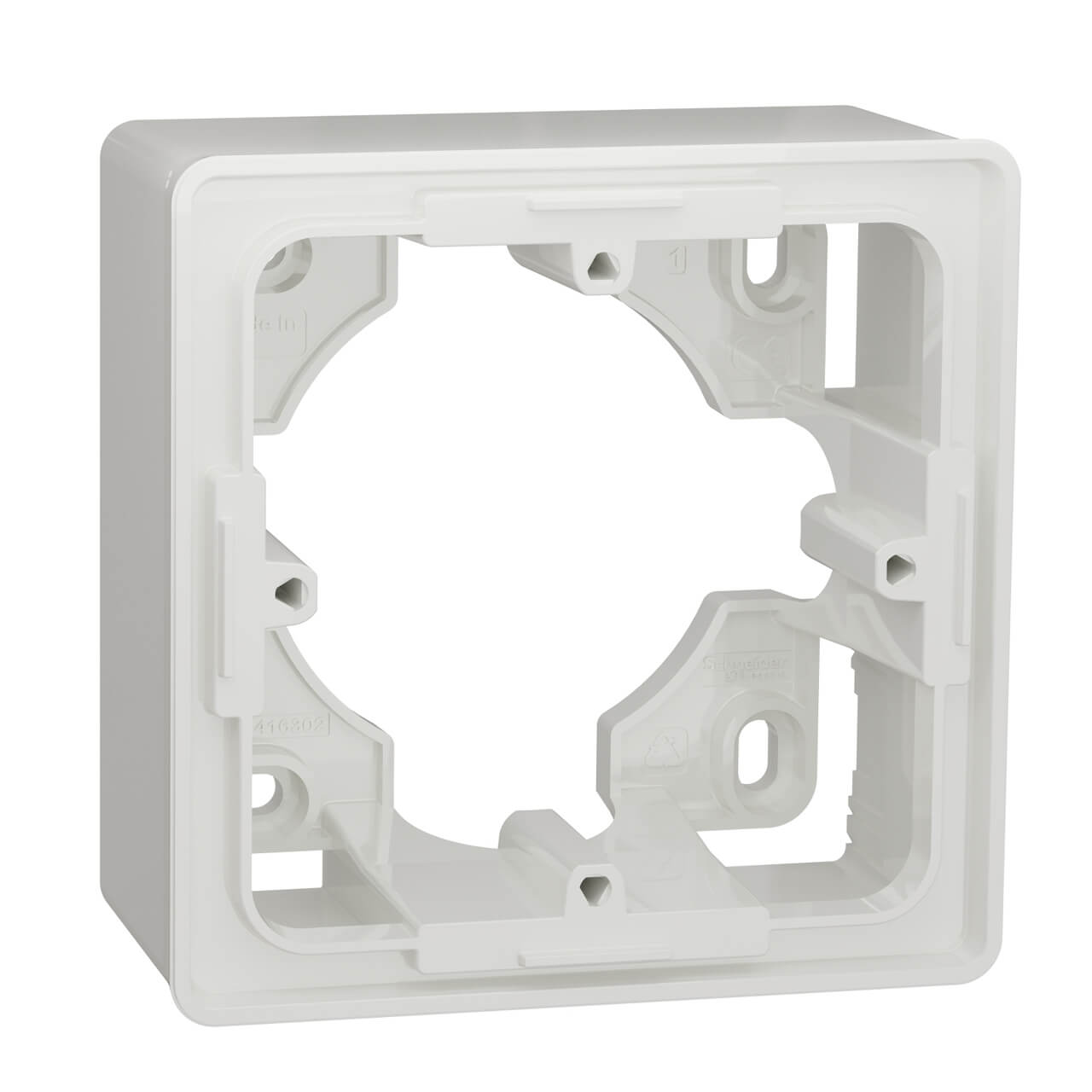 

Коробка Schneider Electric, Белый, NU800218 Unica New