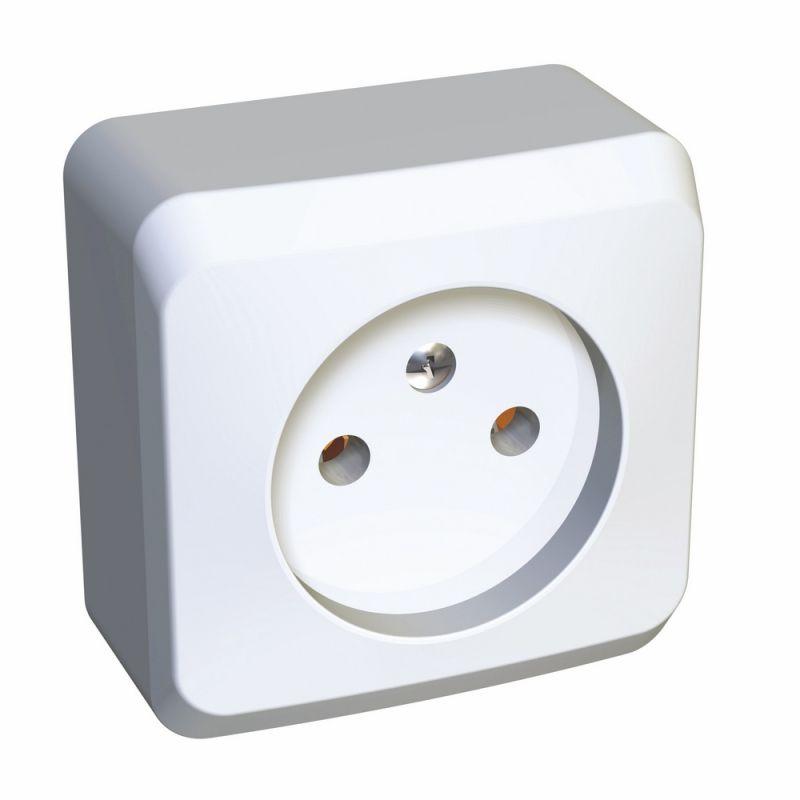 

Розетка 2К Schneider Electric Этюд 16A 250V белая PA16-001B, Белый, PA16-001B Этюд