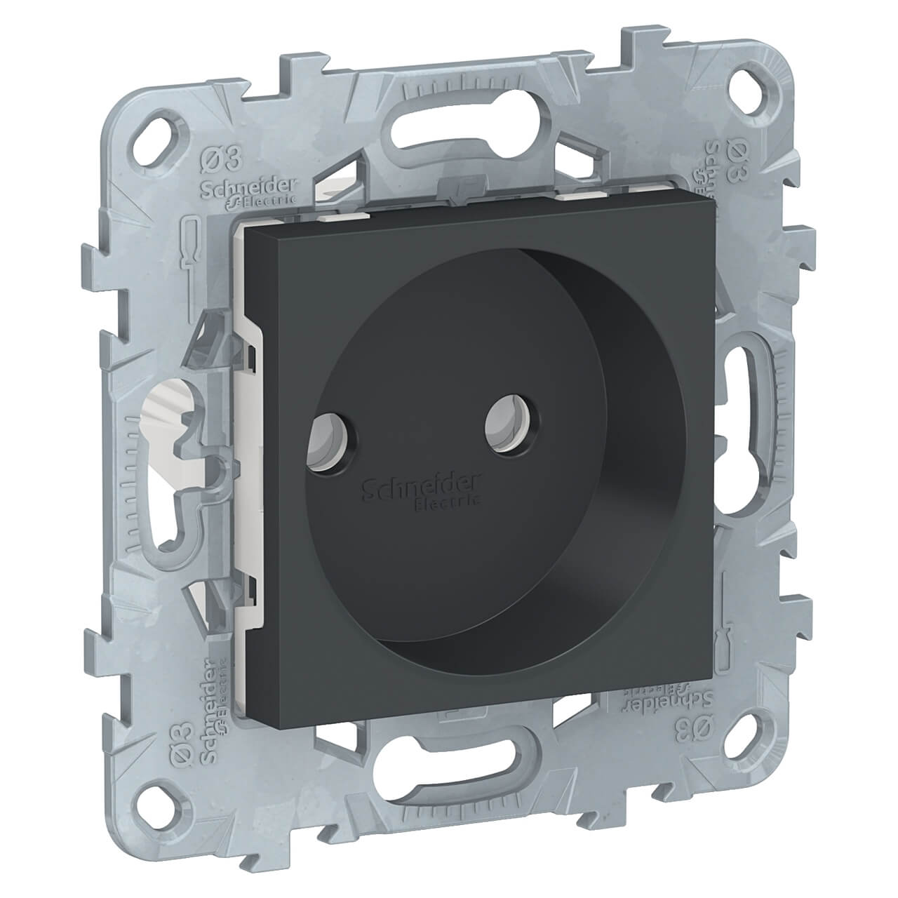 

Розетка Schneider Electric, Антрацит, NU503354 Unica New