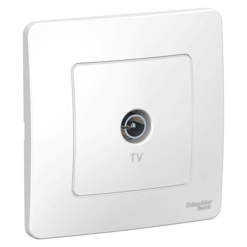 

Розетка телевизионная TV Schneider Electric Blanca белая BLNTS000011, Белый, BLNTS000011 Blanca