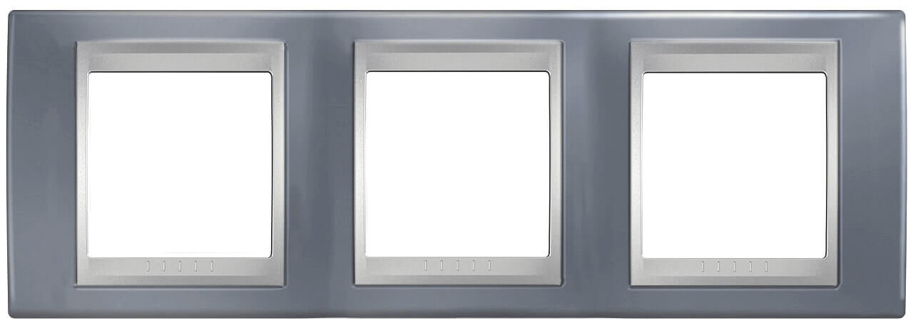 

Рамка Schneider Electric, Серый, MGU66.006.097 Unica Top (Подходит под механизмы Unica Top, Unica Class)