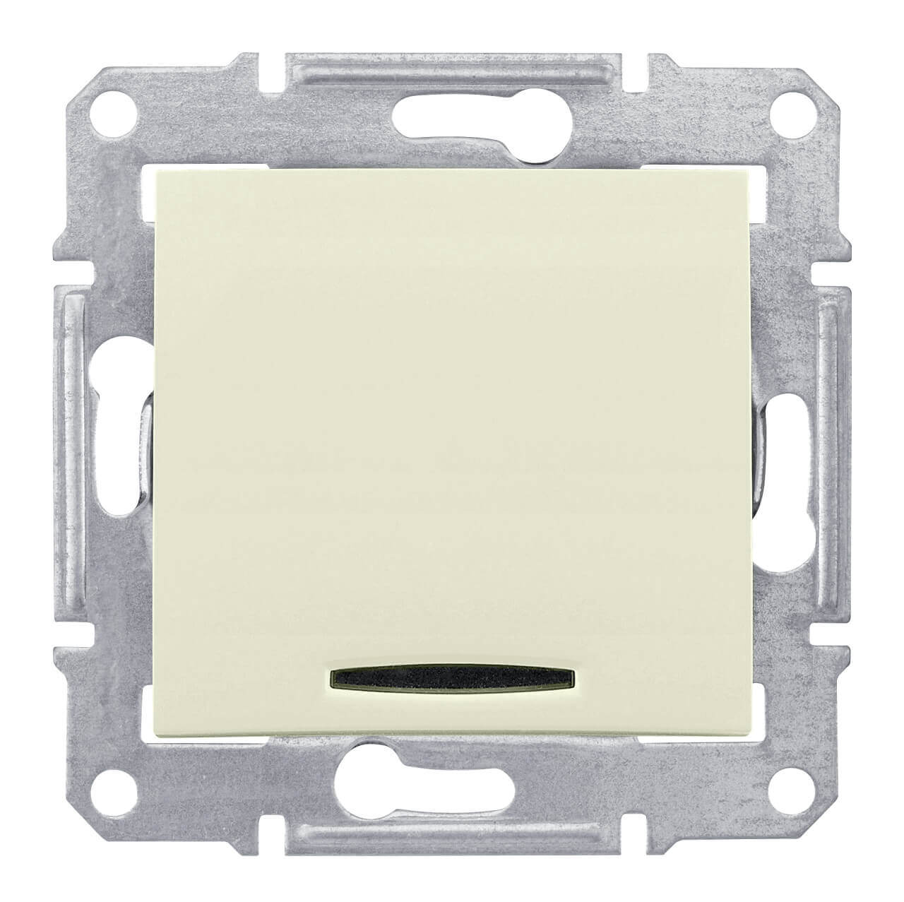 

Переключатель одноклавишный с синей подсветкой Schneider Electric Sedna 16A 250V SDN1500247