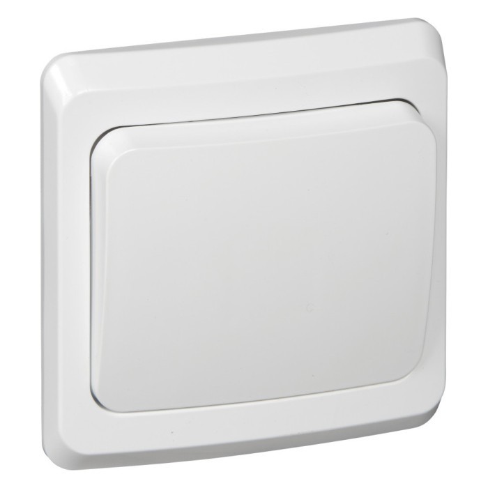 

Переключатель одноклавишный проходной Schneider Electric Этюд 10A 250V белый BC10-004B, BC10-004B Этюд