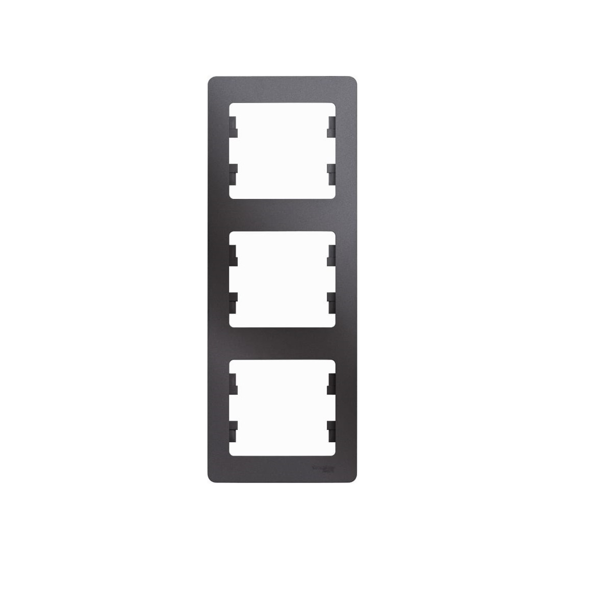 

Рамка 3-постовая Schneider Electric Glossa графит GSL001307, GSL001307 Glossa