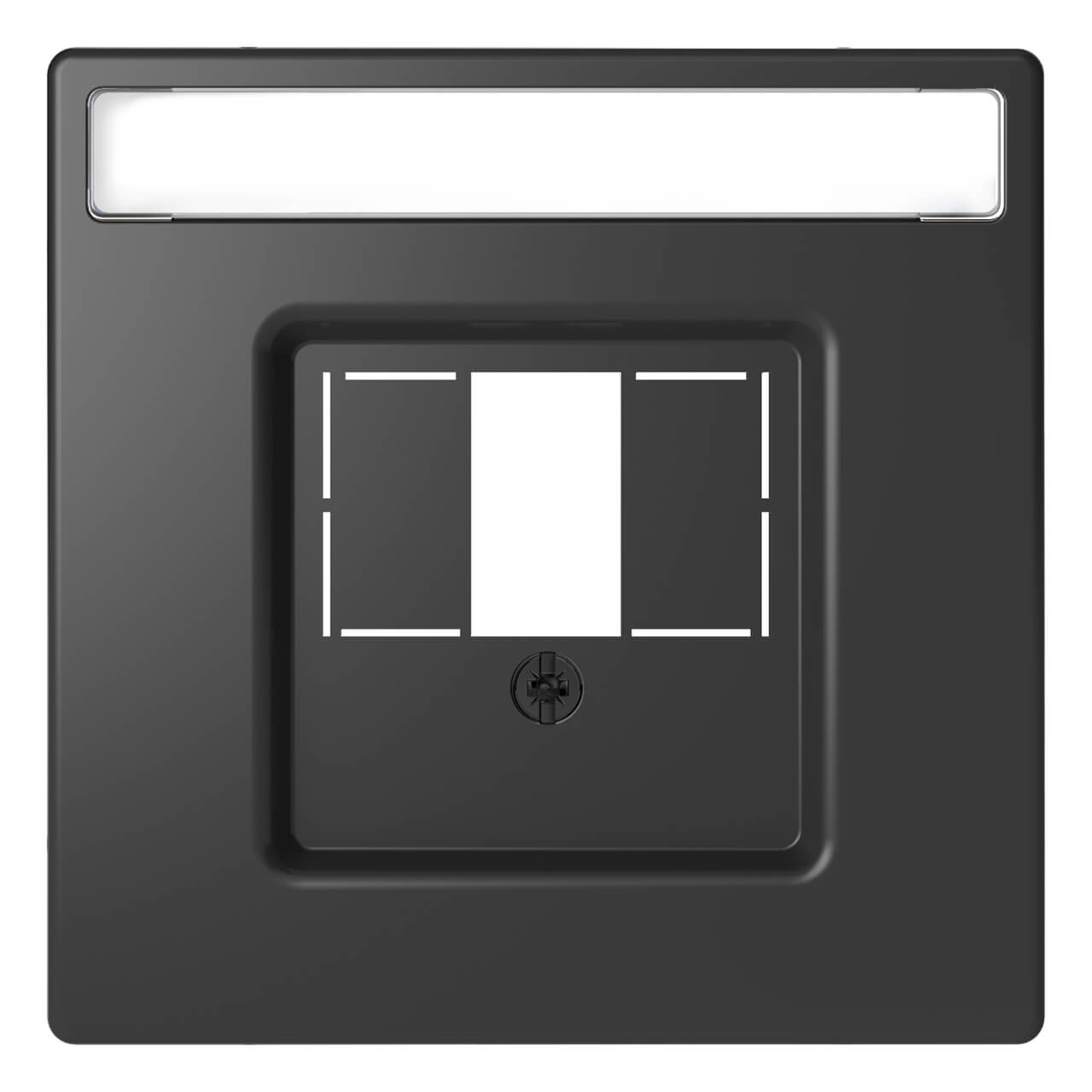 

Накладка Schneider Electric, Антрацит, MTN4250-6034 Merten D-Life
