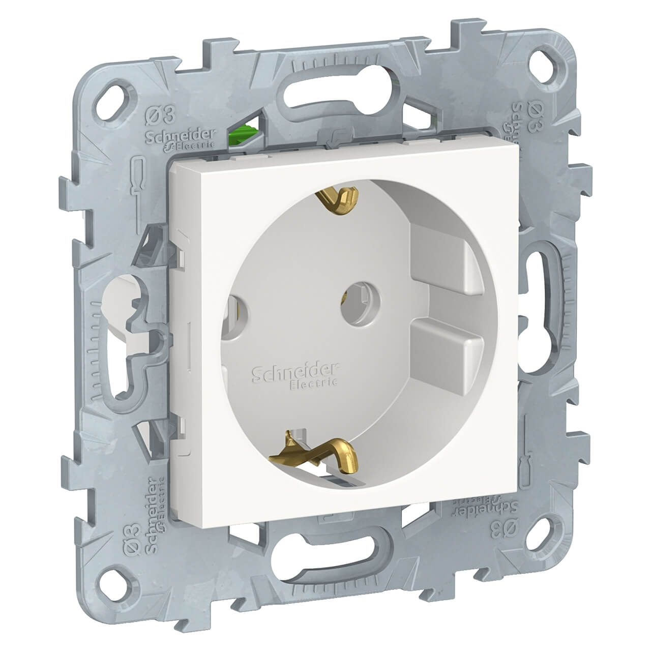 

Розетка Schneider Electric, Белый, NU505618 Unica New