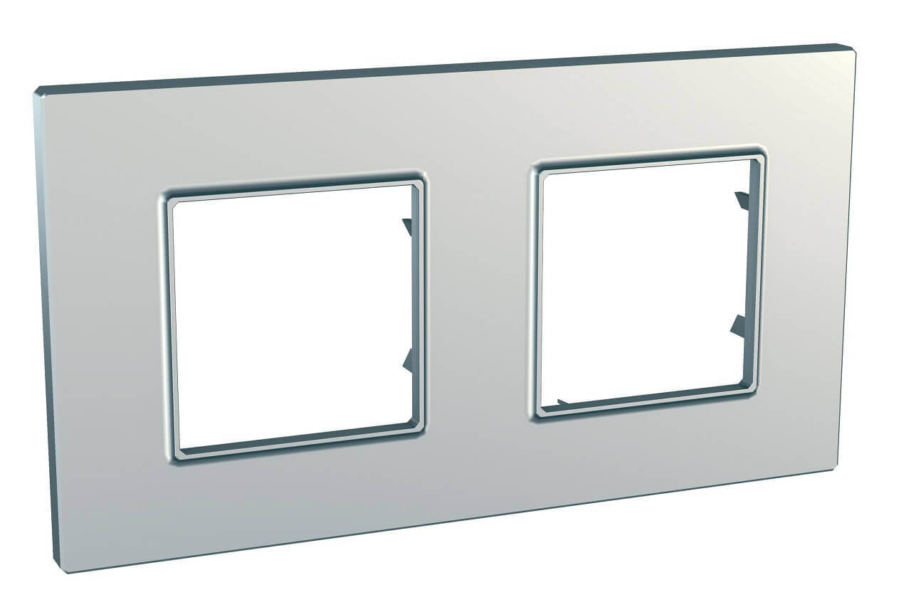 Рамка Schneider Electric MGU6.704.55 Unica Quadro (Подходит под механизмы Unica, Хамелеон, Quadro)