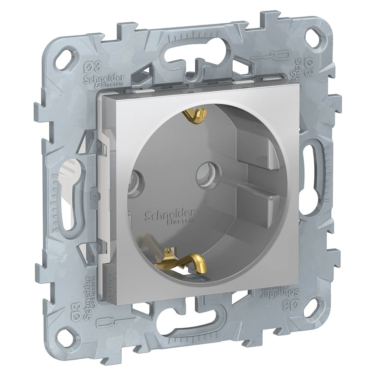 

Розетка Schneider Electric, Серый, NU503730 Unica New