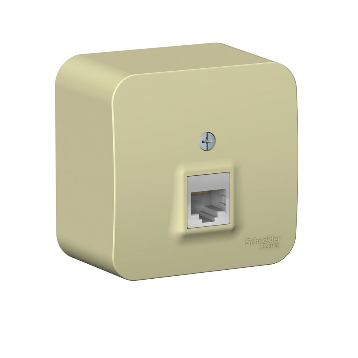 

Розетка компьютерная 1хRJ45 Schneider Electric Blanca кат.5E бежевая BLNIA045007, Бежевый, BLNIA045007 Blanca