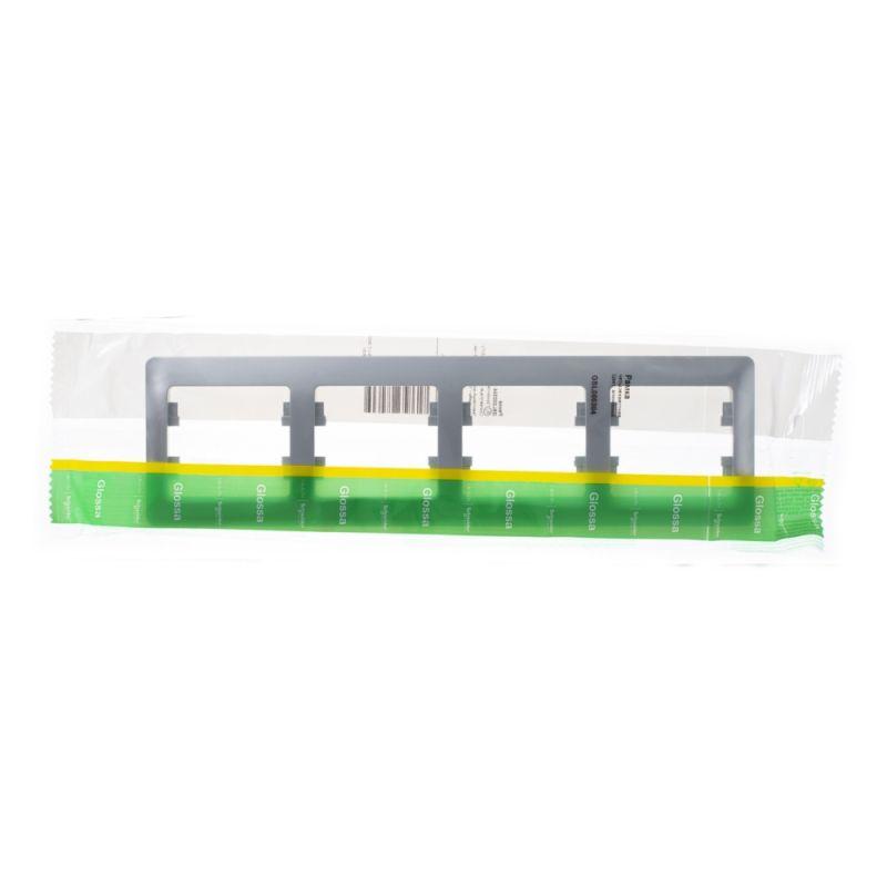 

Рамка 4-постовая Schneider Electric Glossa алюминий GSL000304, GSL000304 Glossa