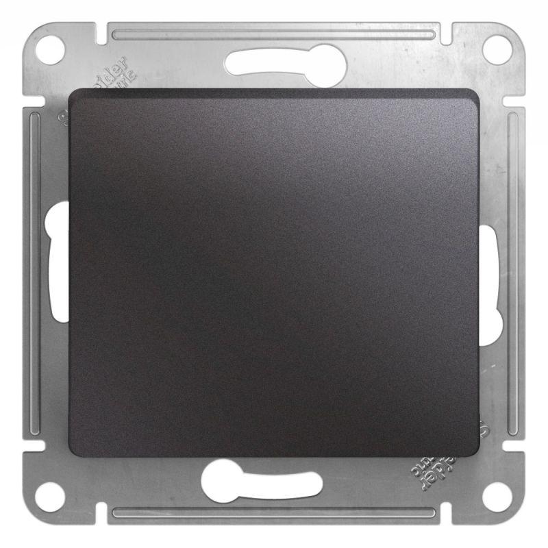 

Выключатель одноклавишный Schneider Electric Glossa 10A 250V графит GSL001311, GSL001311 Glossa