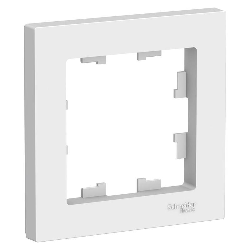 

Рамка 1-постовая Schneider Electric AtlasDesign белая ATN000101, Белый, ATN000101 AtlasDesign