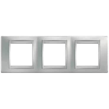 

Рамка Schneider Electric, Хром, MGU66.006.038 Unica Top (Подходит под механизмы Unica Top, Unica Class)
