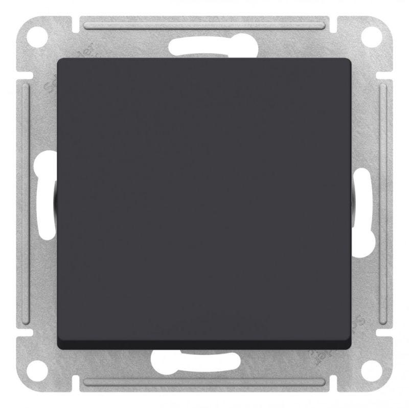 

Переключатель одноклавишный проходной Schneider Electric AtlasDesign 10A 250V карбон ATN441061, Черный, ATN441061 AtlasDesign