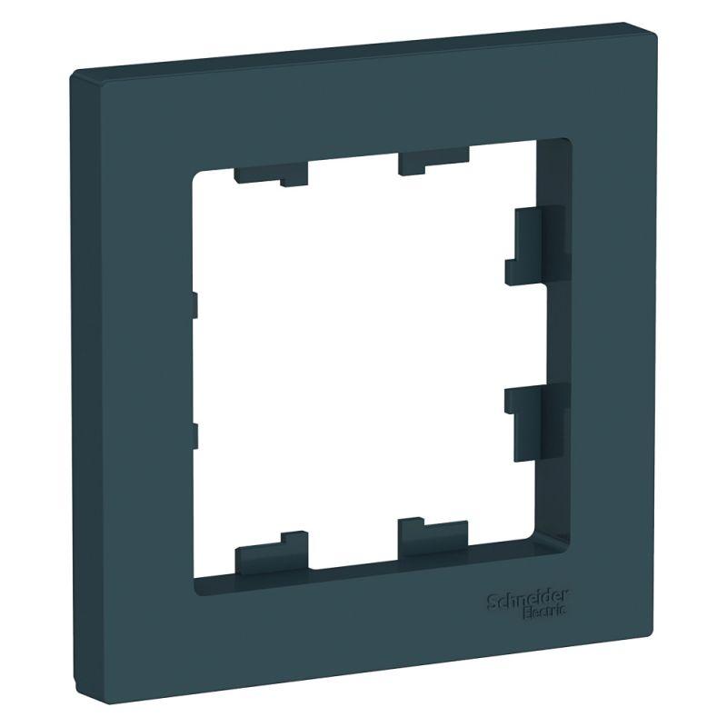 

Рамка 1-постовая Schneider Electric AtlasDesign изумруд ATN000801, Изумрудный, ATN000801 AtlasDesign