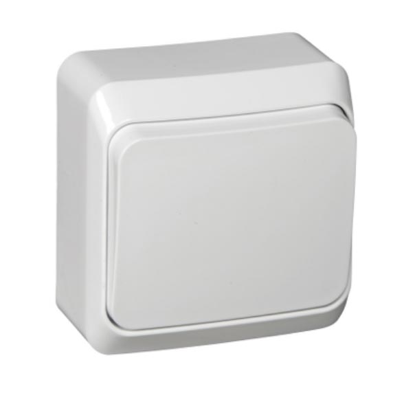 

Выключатель одноклавишный кнопочный Schneider Electric Этюд 10A 250V белый KA10-001B, KA10-001B Этюд