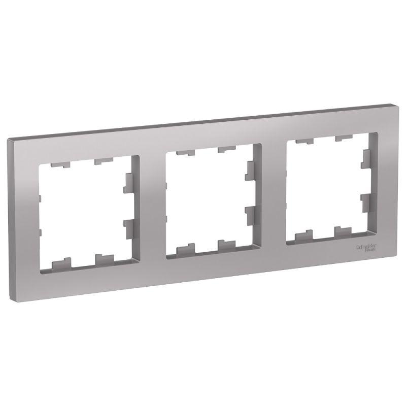 

Рамка 3-постовая Schneider Electric AtlasDesign алюминий ATN000303, ATN000303 AtlasDesign