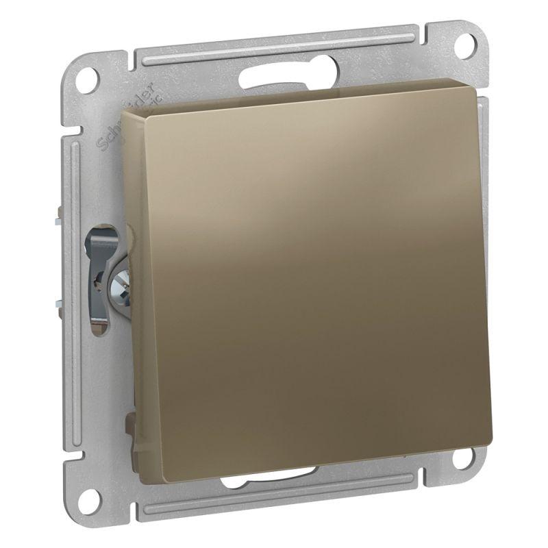 

Переключатель одноклавишный Schneider Electric AtlasDesign 10A 250V шампань ATN000561, ATN000561 AtlasDesign
