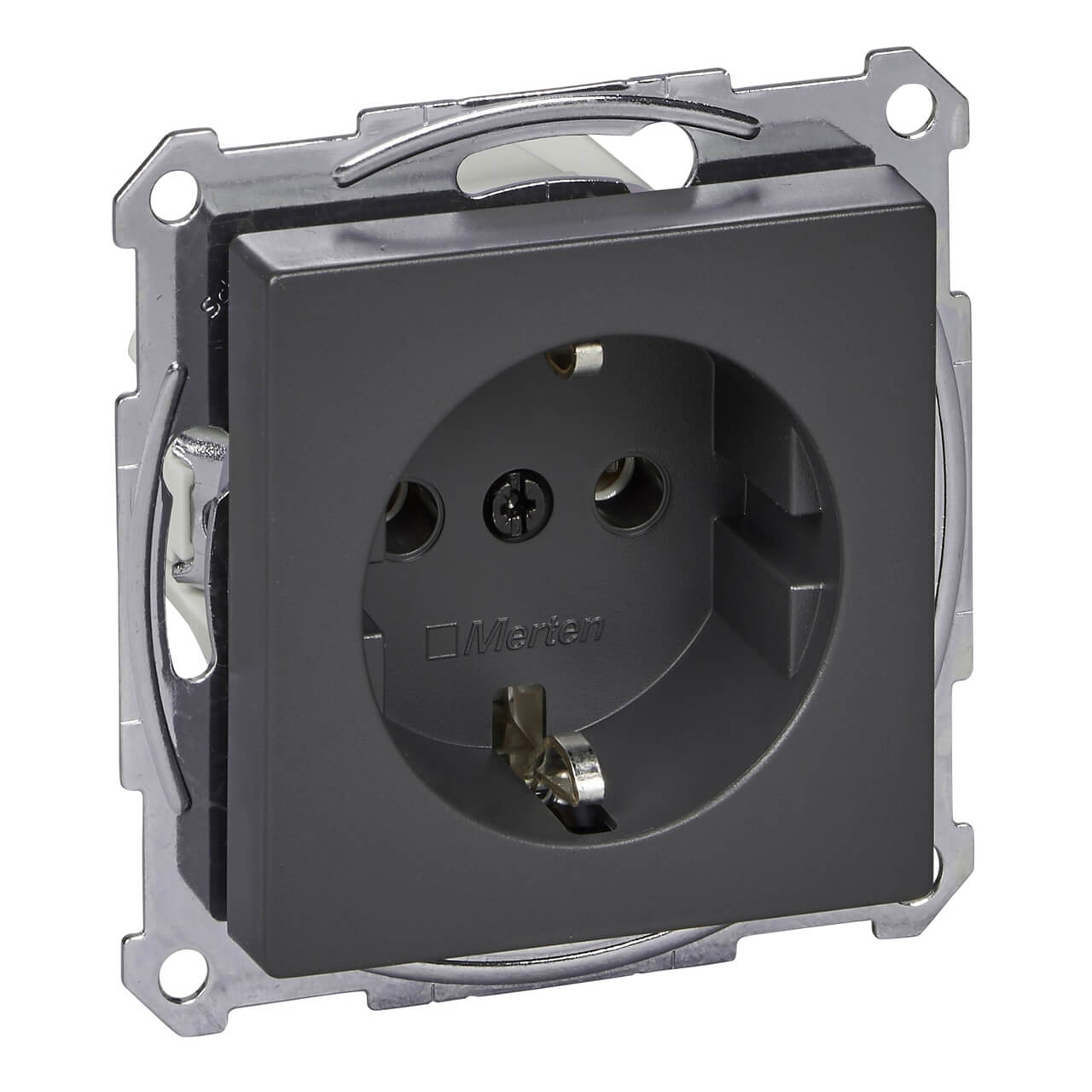 

Розетка Schneider Electric, Антрацит, MTN2301-0414 Merten System M