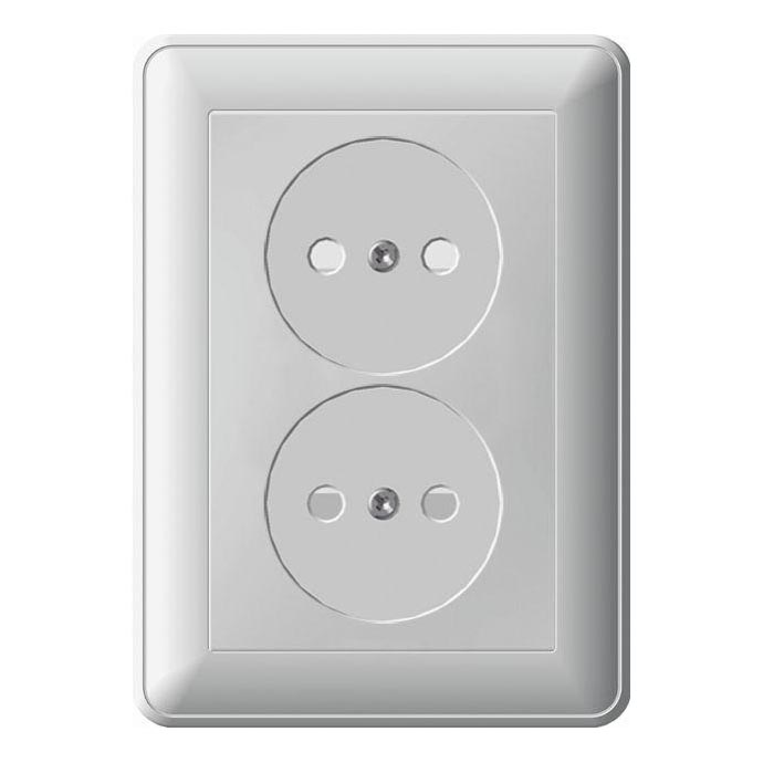 

Розетка двойная 2К Schneider Electric W59 16A 250V со шторками слоновая кость RS16-254-28, RS16-254-28 W59