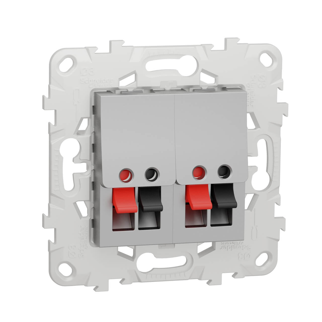 

Аудиорозетка двойная Schneider Electric Unica New NU548930