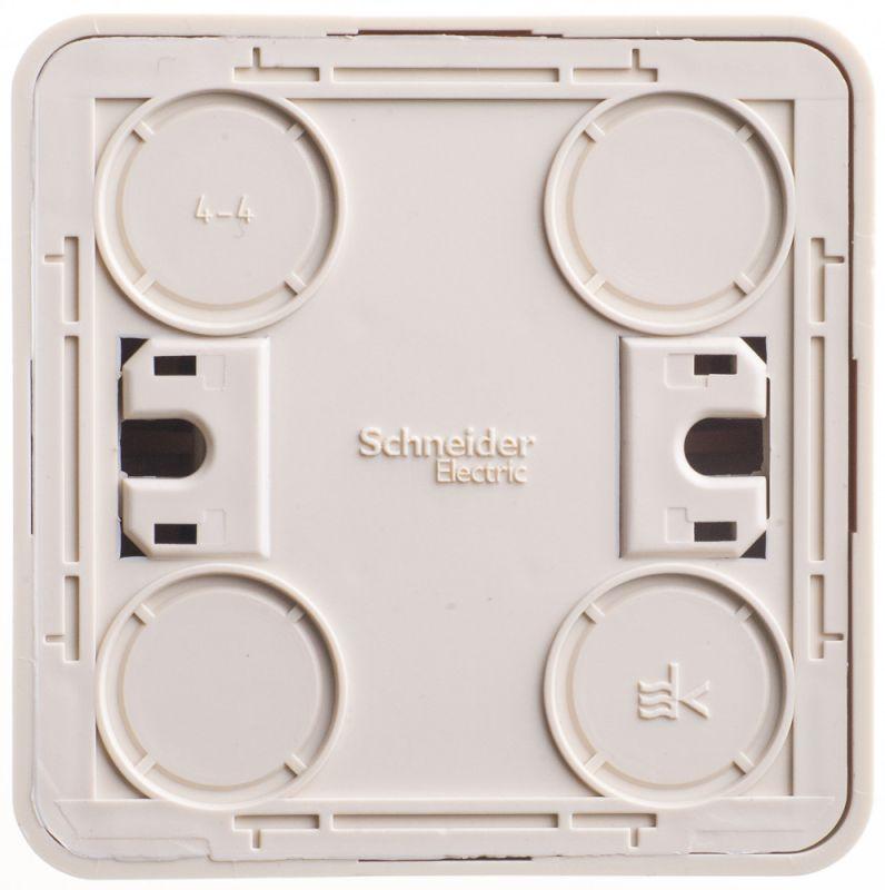 

Выключатель одноклавишный Schneider Electric Этюд 10A 250V кремовый BA10-001K, BA10-001K Этюд