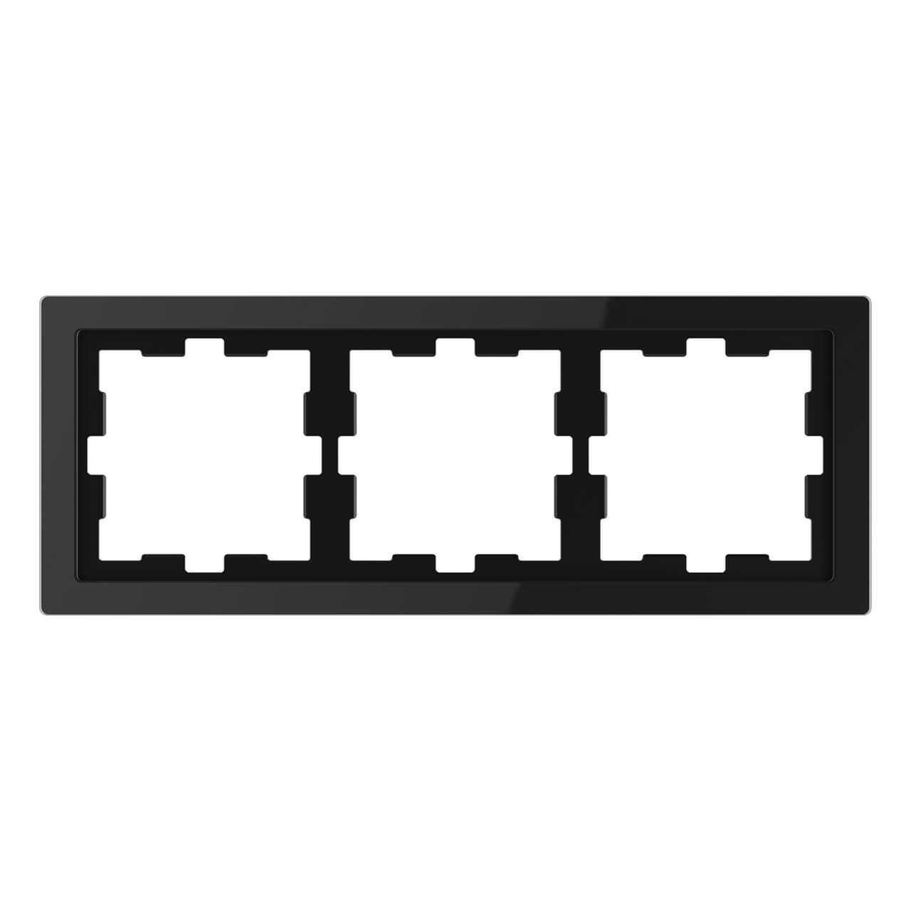 

Рамка Schneider Electric, Черный, MTN4030-6503 Merten D-Life