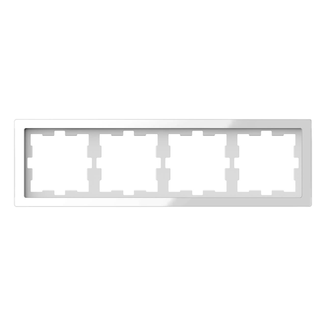 

Рамка Schneider Electric, Белый, MTN4040-6520 Merten D-Life