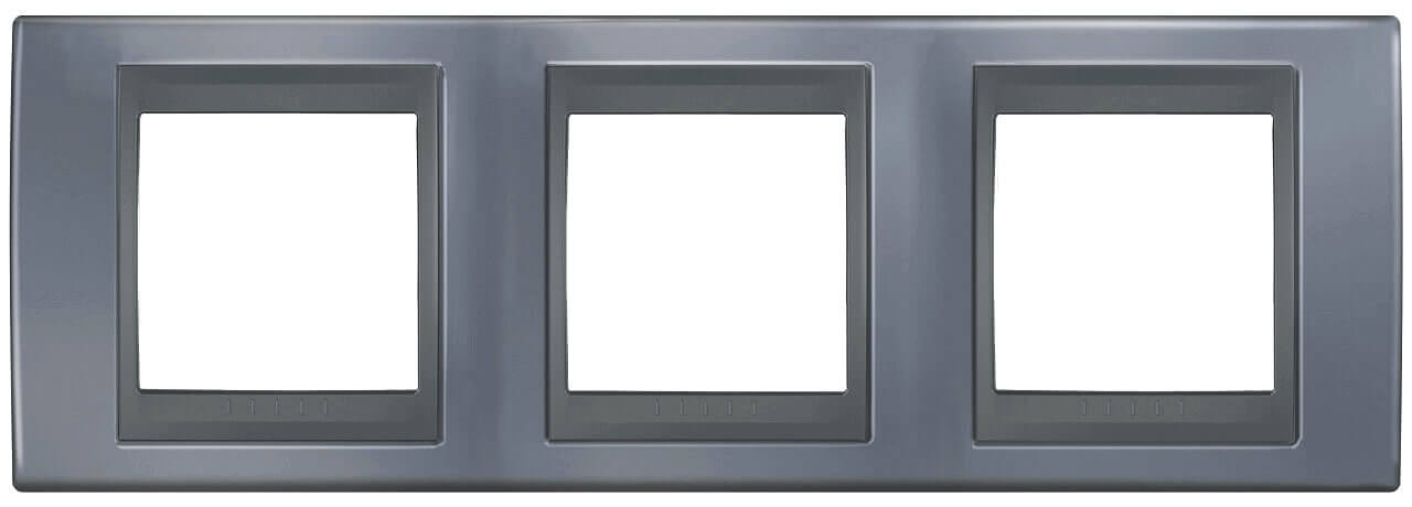 

Рамка Schneider Electric, Серый, MGU66.006.297 Unica Top (Подходит под механизмы Unica Top, Unica Class)
