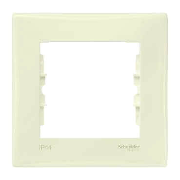 

Рамка 1-постовая Schneider Electric Sedna IP44 SDN5810147