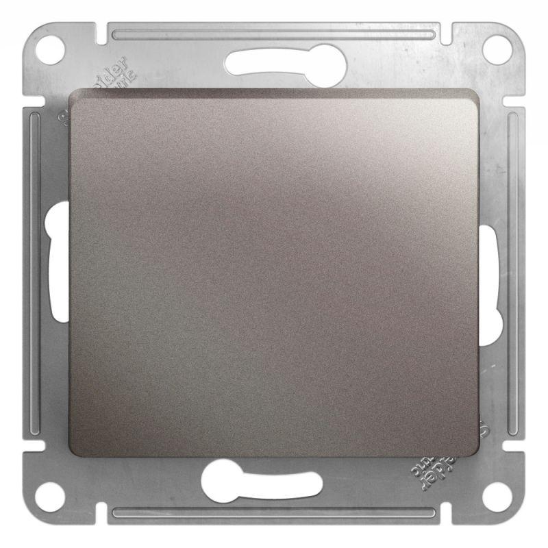 

Выключатель одноклавишный Schneider Electric Glossa 10A 250V платина GSL001211, Серебро, GSL001211 Glossa