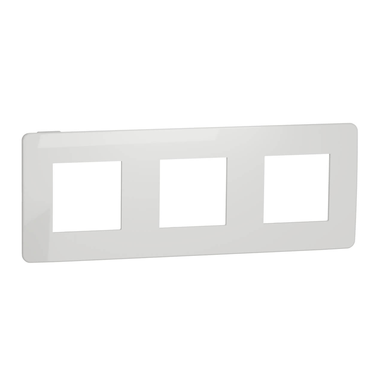 

Рамка Schneider Electric, Белый, NU280618 Unica New