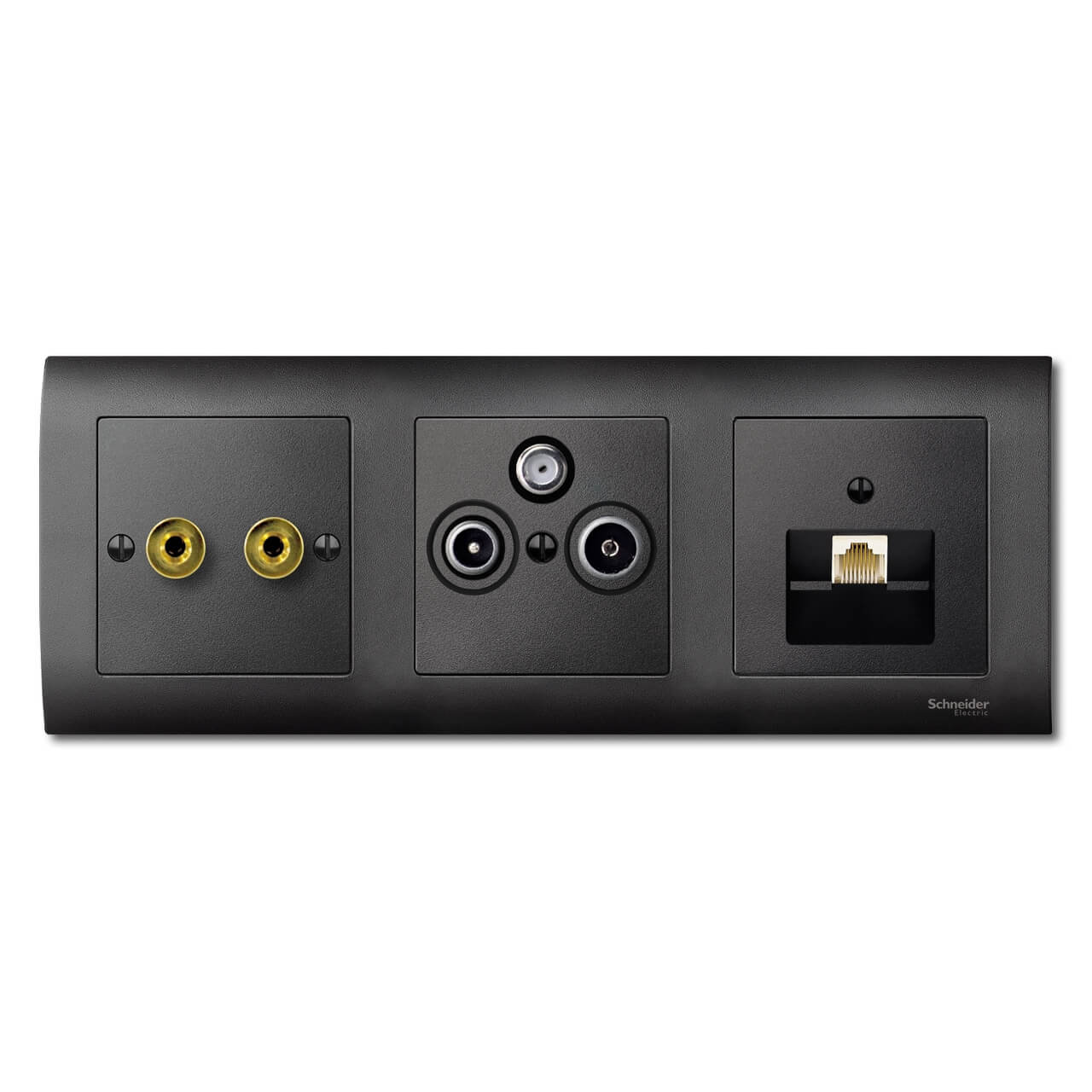 

Плата Schneider Electric, Антрацит, MTN297514 Merten System M