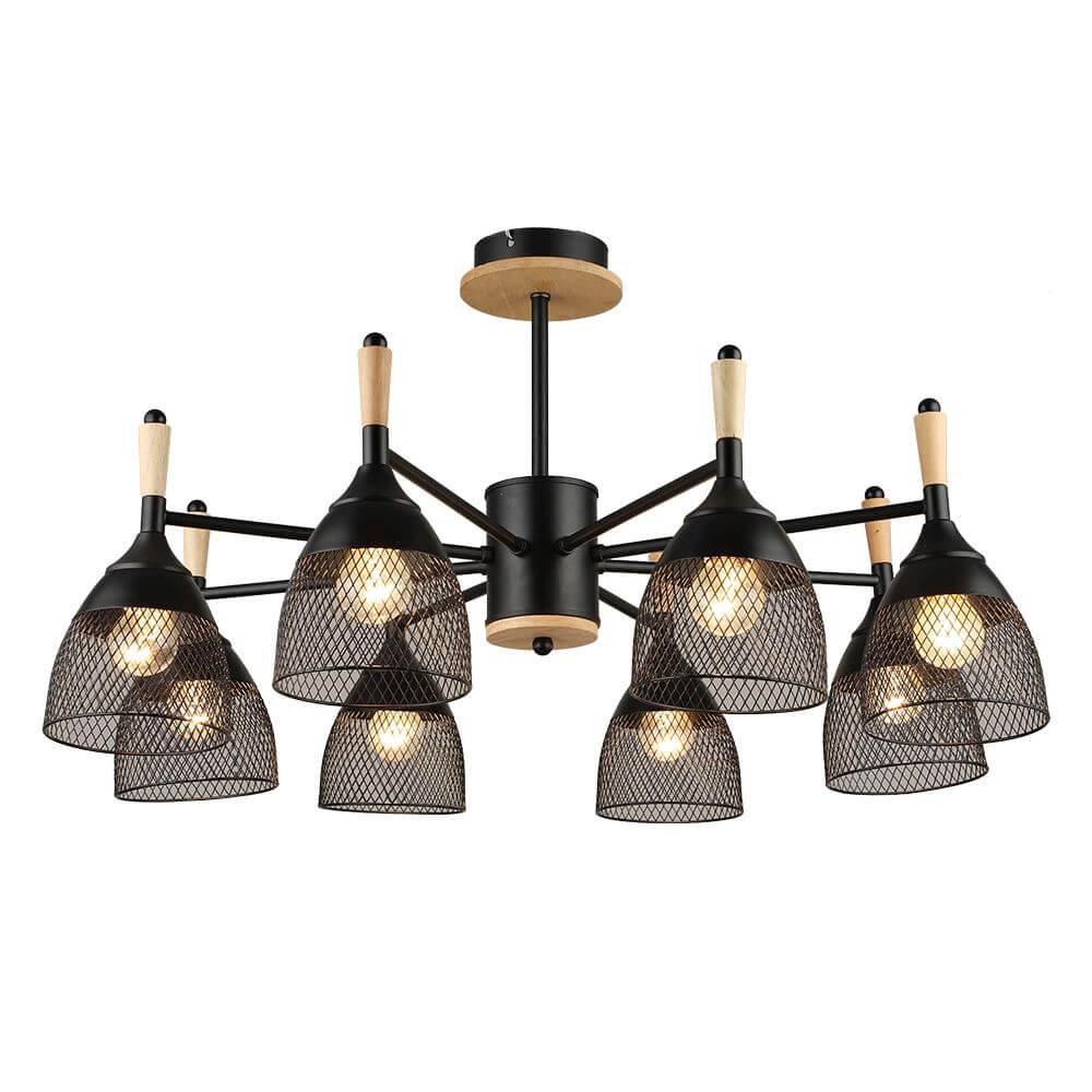

Потолочная люстра Seven Fires Adion WD3500/8C-BK, Черный, WD3500/8C-BK Adion