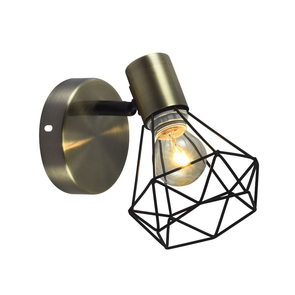 

Спот Seven Fires Keri SF4710/1W-AB-BK, Черный, SF4710/1W-AB-BK Keri