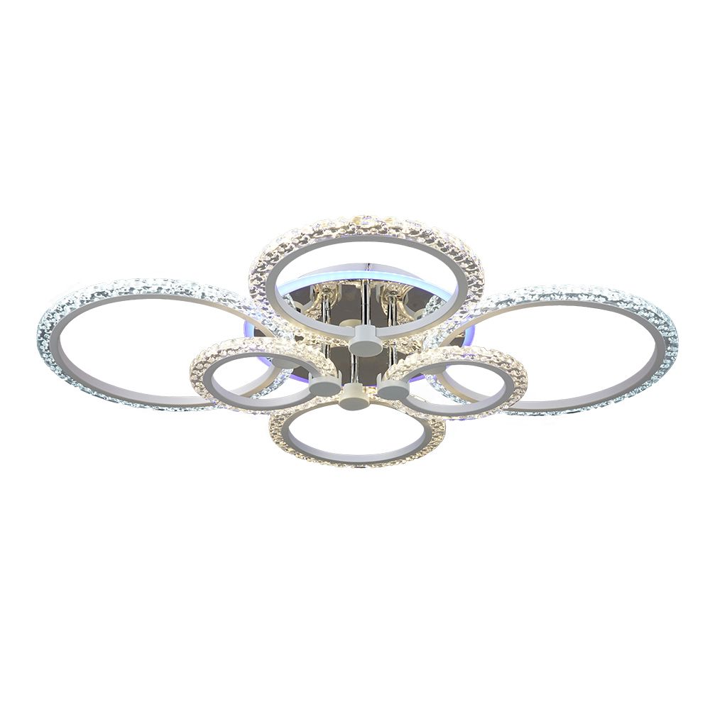 

Потолочная светодиодная люстра Seven Fires Fumane WD7501/6C-WT-CR-RGB, Белый, WD7501/6C-WT-CR-RGB Fumane