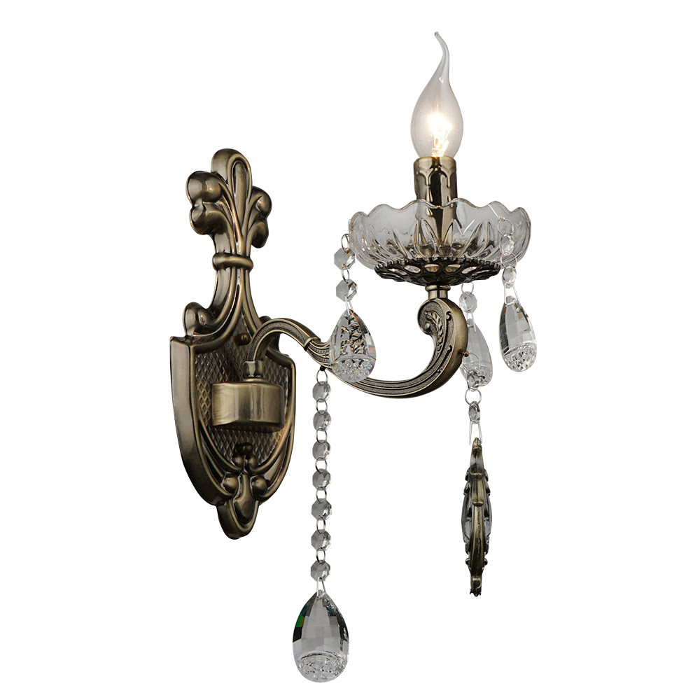 

Бра Seven Fires Slane WD3542/1W-AB-CL, Античная бронза, WD3542/1W-AB-CL Slane