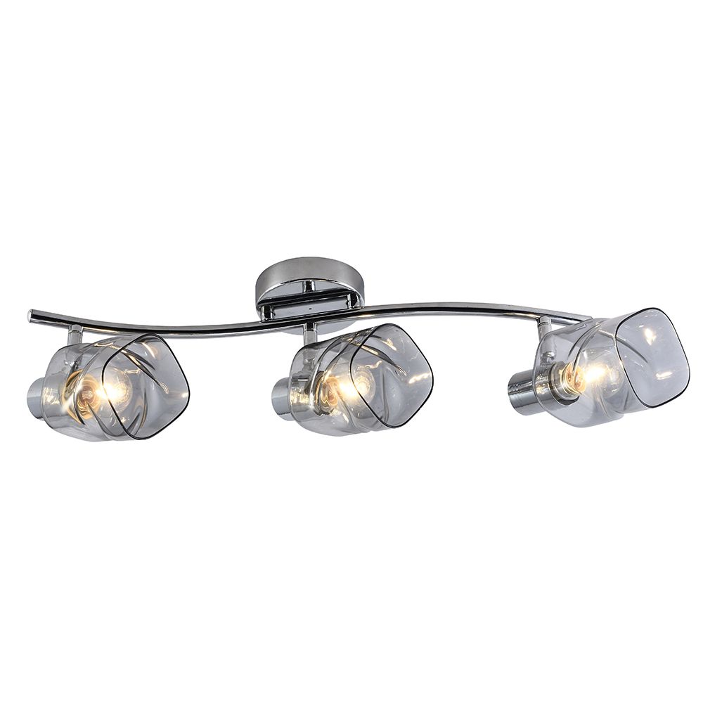 

Спот Seven Fires Eynsli SF4702/3C-CR-SMK, Серый, SF4702/3C-CR-SMK Eynsli