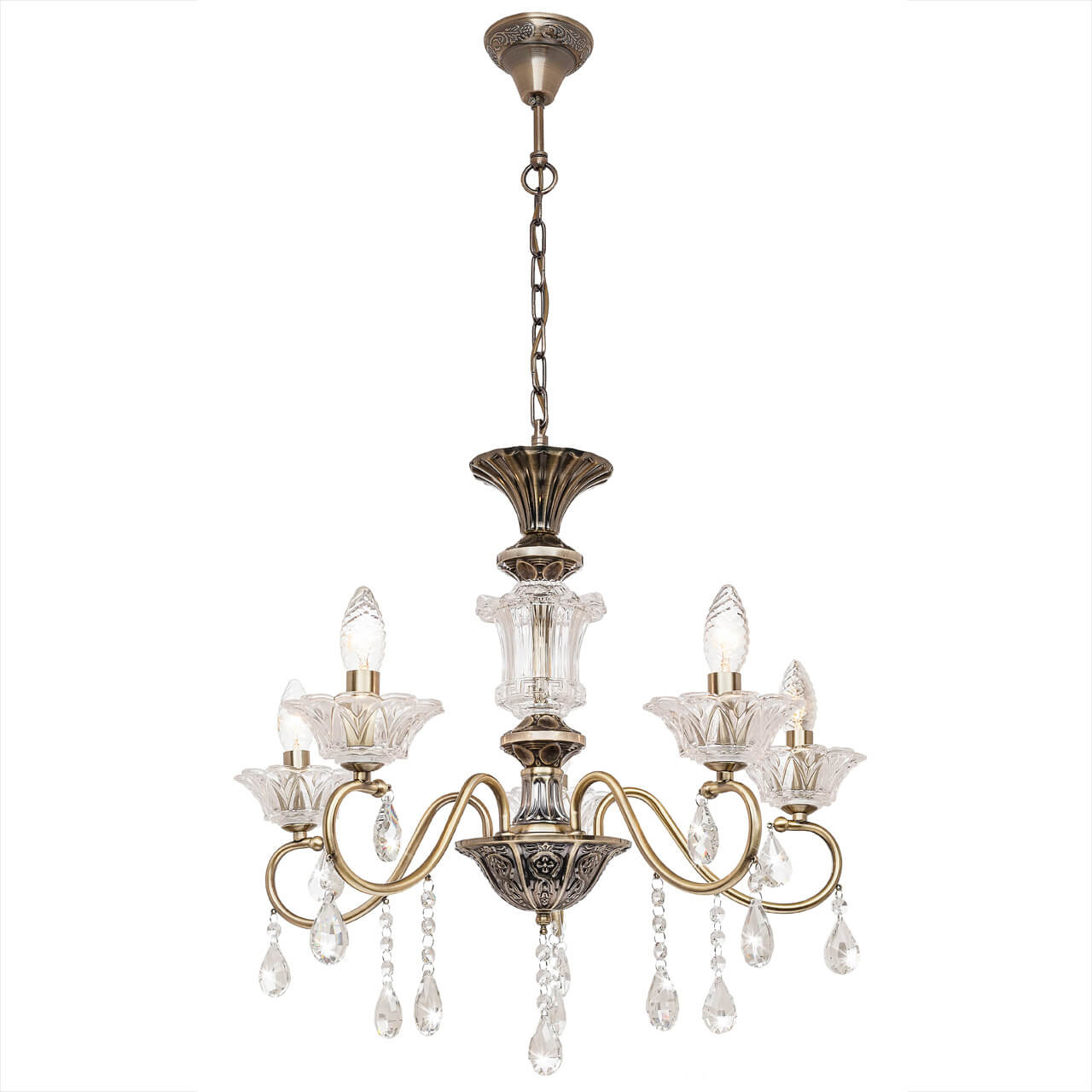 

Люстра Silver Light, Бронза, 518.53.5 Bernardet
