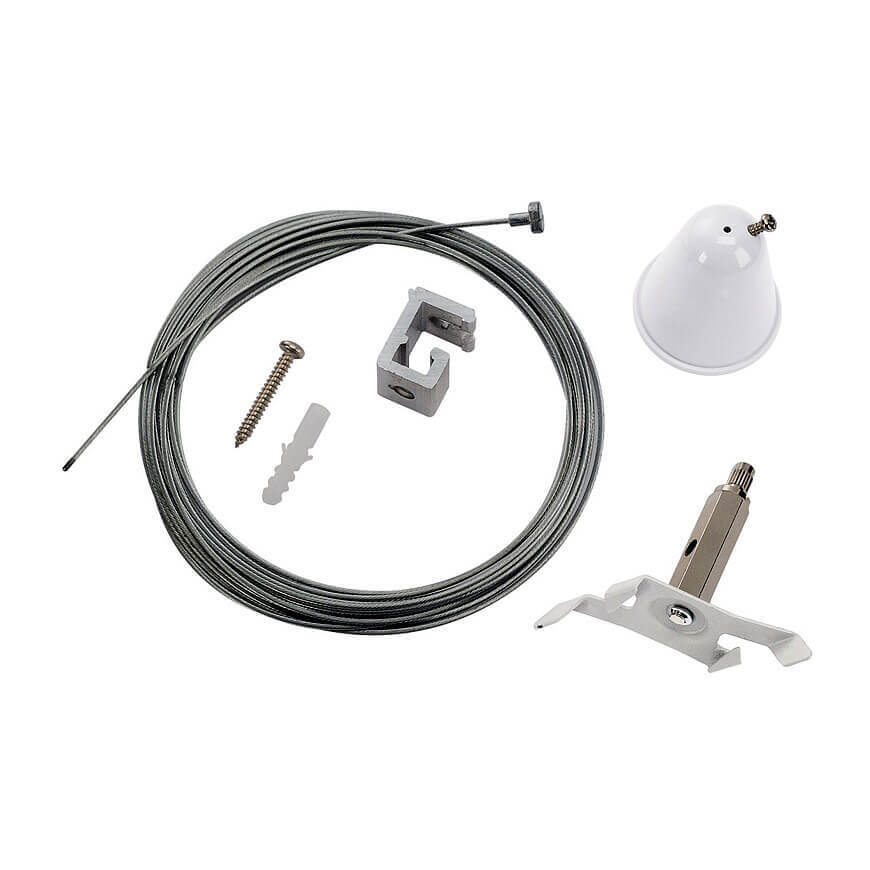 

Подвесной комплект SLV, Белый, 1001391 3Ph S-Track White (для трехфазного шинопровода)