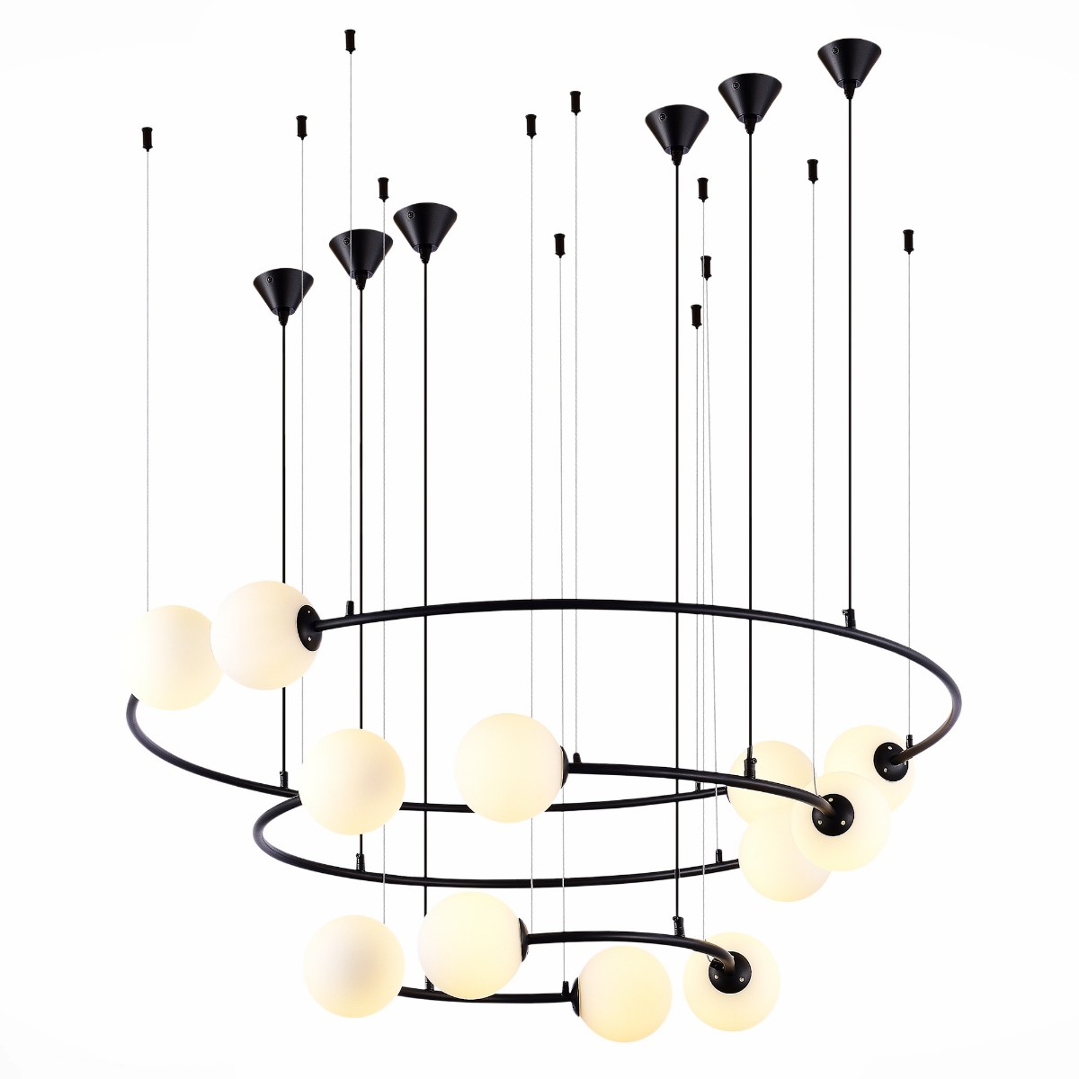 

Подвесная люстра ST Luce ARKOS SL1186.403.12, Черный, SL1186.403.12 ARKOS